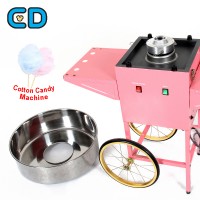 Chinese Pink Cotton Candy Flower Machine Small Floss Maker Automation Candy Floss Machine And Cart For Sale